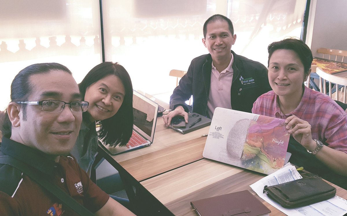 SportPhil_Mgmt's tweet photo. 1st #Collaboration meeting for Oct2017 #sport4community #inclusivesport #sport4peace #peplus RePLAY, ReLIVE, RECREATE to #empower @davao https://t.co/XHbsCzu6JU