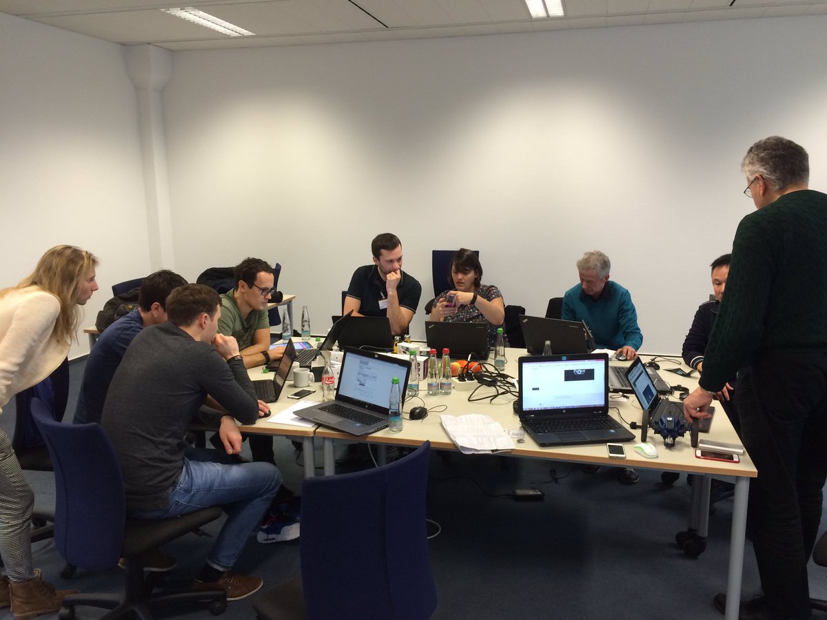 fredverheul's tweet image. Teams hard at work part 3 #SAPLearnHackPlay