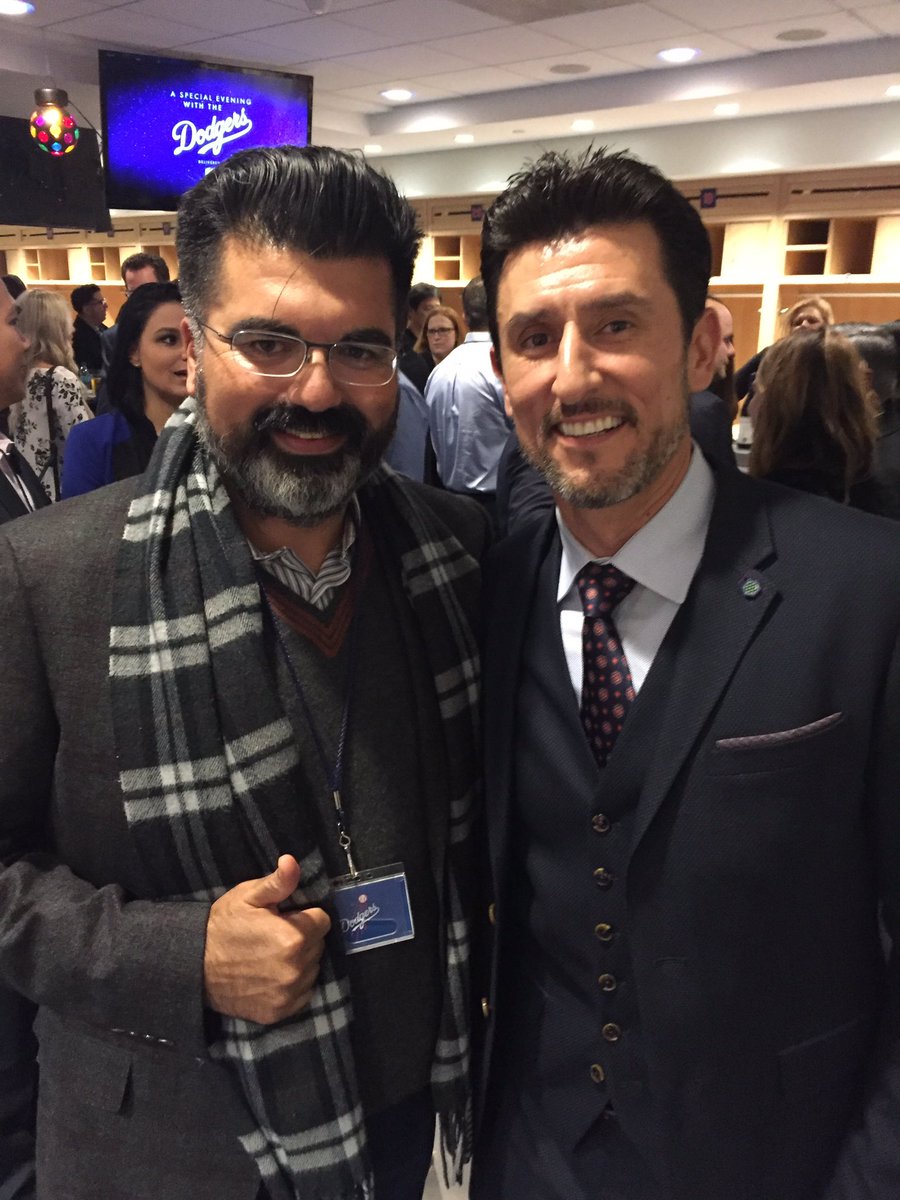 JoeAgency_'s tweet photo. Had a great time @dodgers annual sponsorship party! @arnazzi with @Nomar5 #WeAreJoe https://t.co/WgzooC7J0l