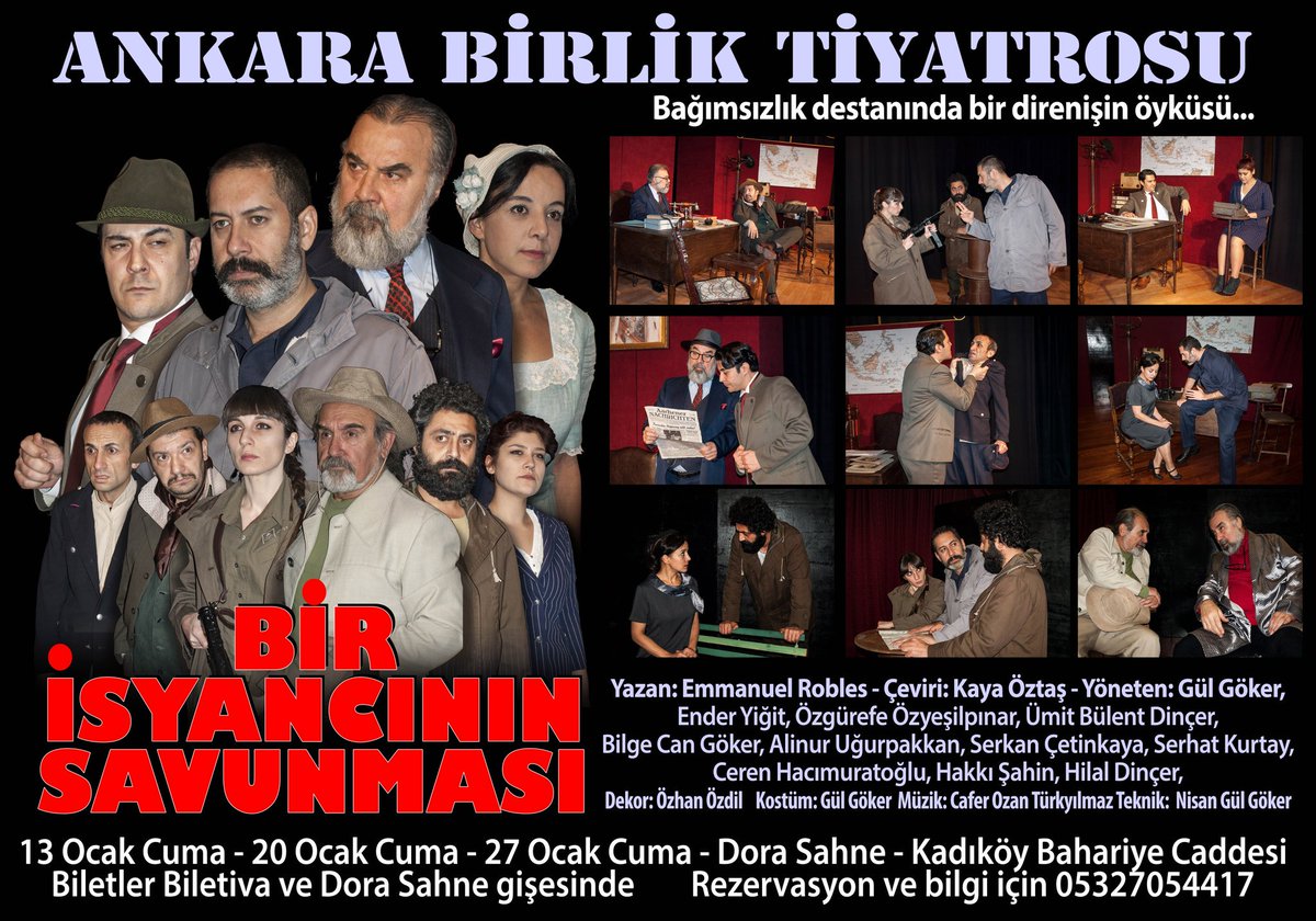 abtZekiGoker's tweet photo. "Bağımsızlık mücadelesinde bir direnişin öyküsü" 
Bugün 20.30'da Kadıköy Dora Sahne'de @DoraSahne @kadikoy @tiyatro https://t.co/bd2DUygvOY