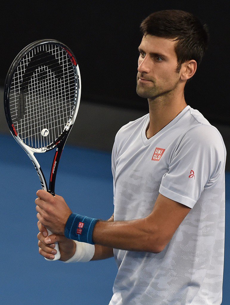 BasiaID's tweet photo. .@DjokerNole #practice #AusOpen #GrandSlam #AO17  
photo: Paul Crock https://t.co/Hl6MWhHZey