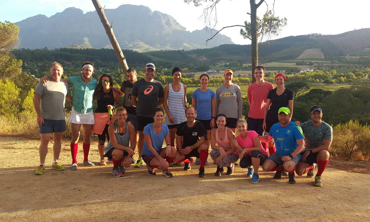 Sean_Falconer's tweet photo. Another awesome @redsockfriday Stellies run with wonderful running friends, inc @johnmcinroy in a skirt! #ShoOops! https://t.co/Fm5K89ZlYh