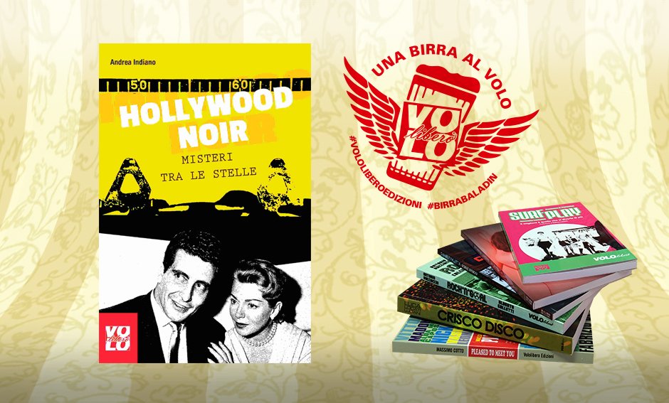 BaladinMilano's tweet photo. #Baladin e @VololiberoEdiz presentano #UnaBirraAlVolo "Hollywood Noir " il 20-01 ore 18 a @BaladinMilano. Info > https://t.co/FjRfcQsgtA https://t.co/TTNbbByuiE