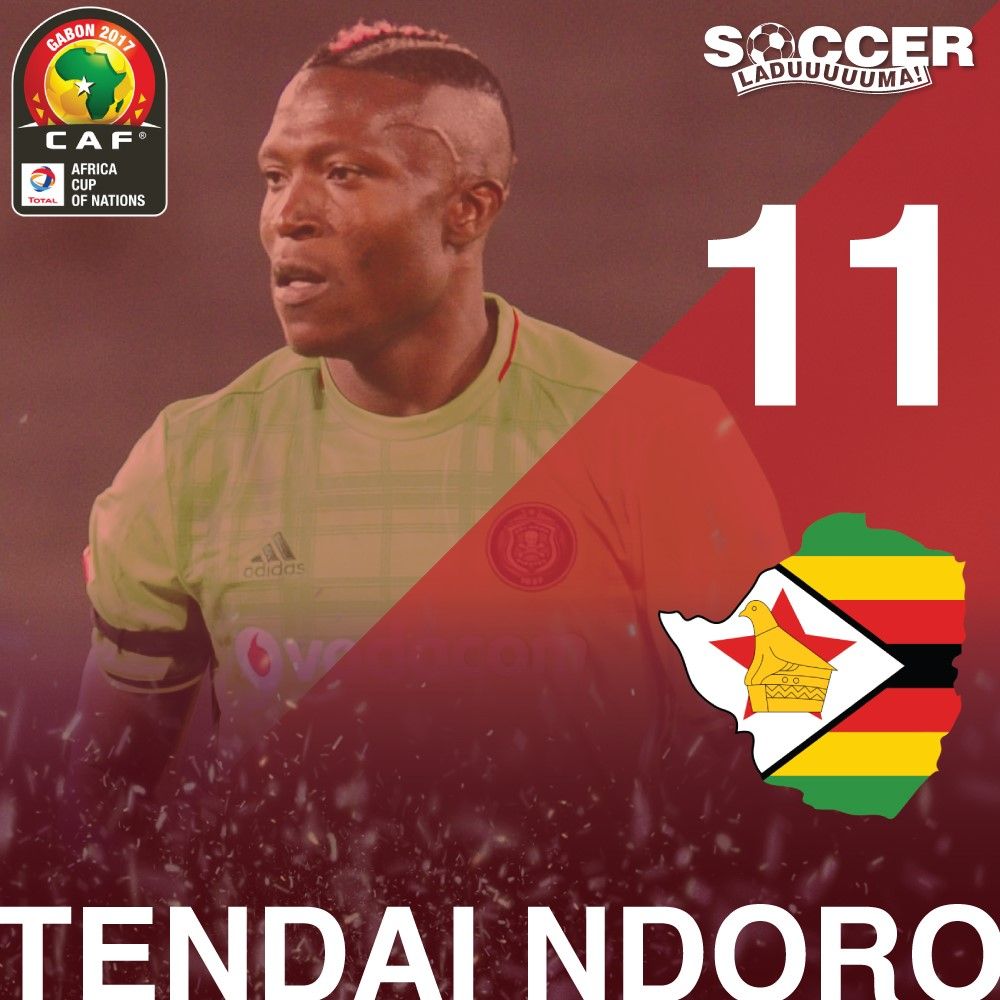 Soccer_Laduma's tweet photo. Player to watch: Tendai Ndoro

Country: Zimbabwe
Club: Pirates

Can he transfer his scoring form to help Warriors to success at #AFCON2017? https://t.co/MkJSU9MRWg