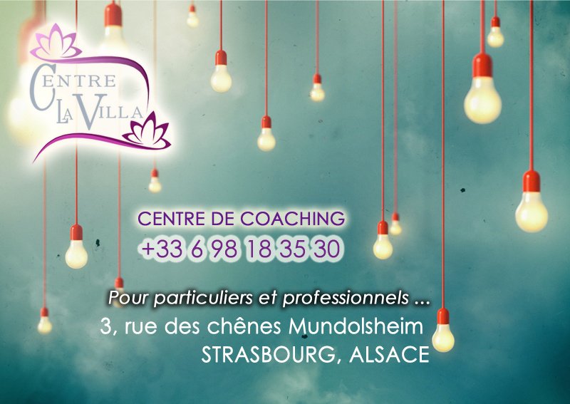 centrelavilla's tweet photo. CENTRE LA VILLA MUNDOLSHEIM +33 6 98 18 35 30
CENTRE DE COACHING CONSULTING POUR PARTICULIERS ET PROFESSIONNELS https://t.co/xtIafoHHXX