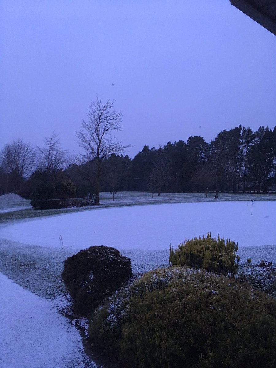 Pretty cold <a href="/shirleygolfclub/">Shirley Golf Club</a> @uniongolfltd