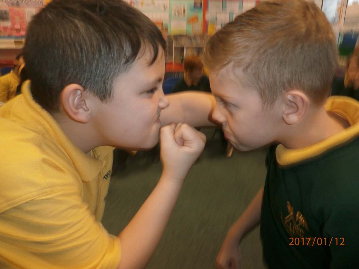 firsprimarysale's tweet photo. #Year4SC getting into character as Romulus and Remus, fighting over who would take over the city of Rome! #Romans #ks2history #newtopic https://t.co/a1g58Q703s