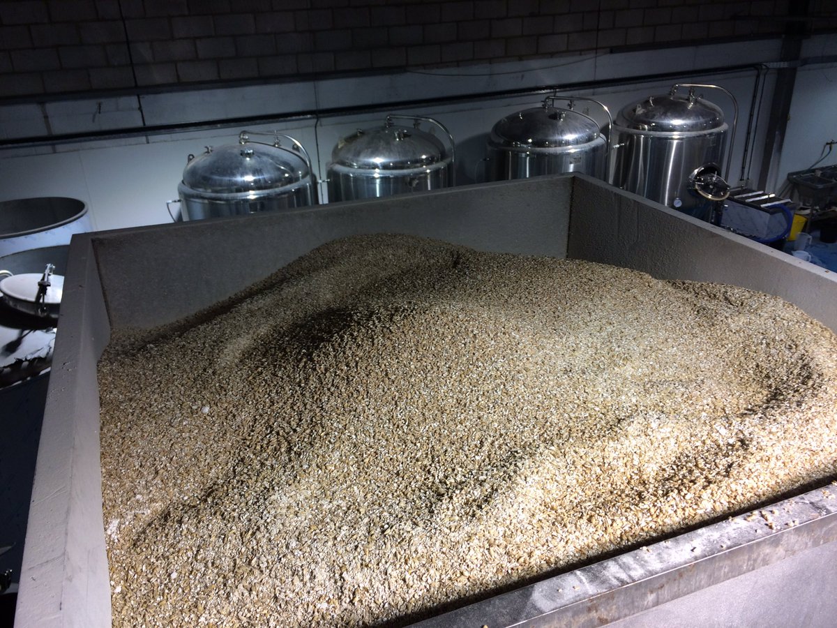 Back to brewing this morn. Perfect weather for making lager. What could possibly go wrong? #friday13th #craftbeer #REALALE #FridayFeeling