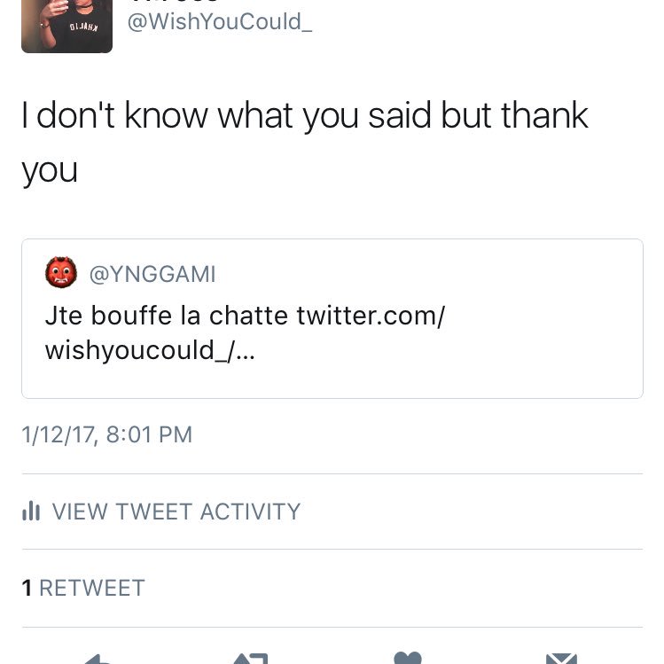 WishYouCould_'s tweet photo. Thanks Google translate. I'll never trust these French people again https://t.co/4nIIvzzujE