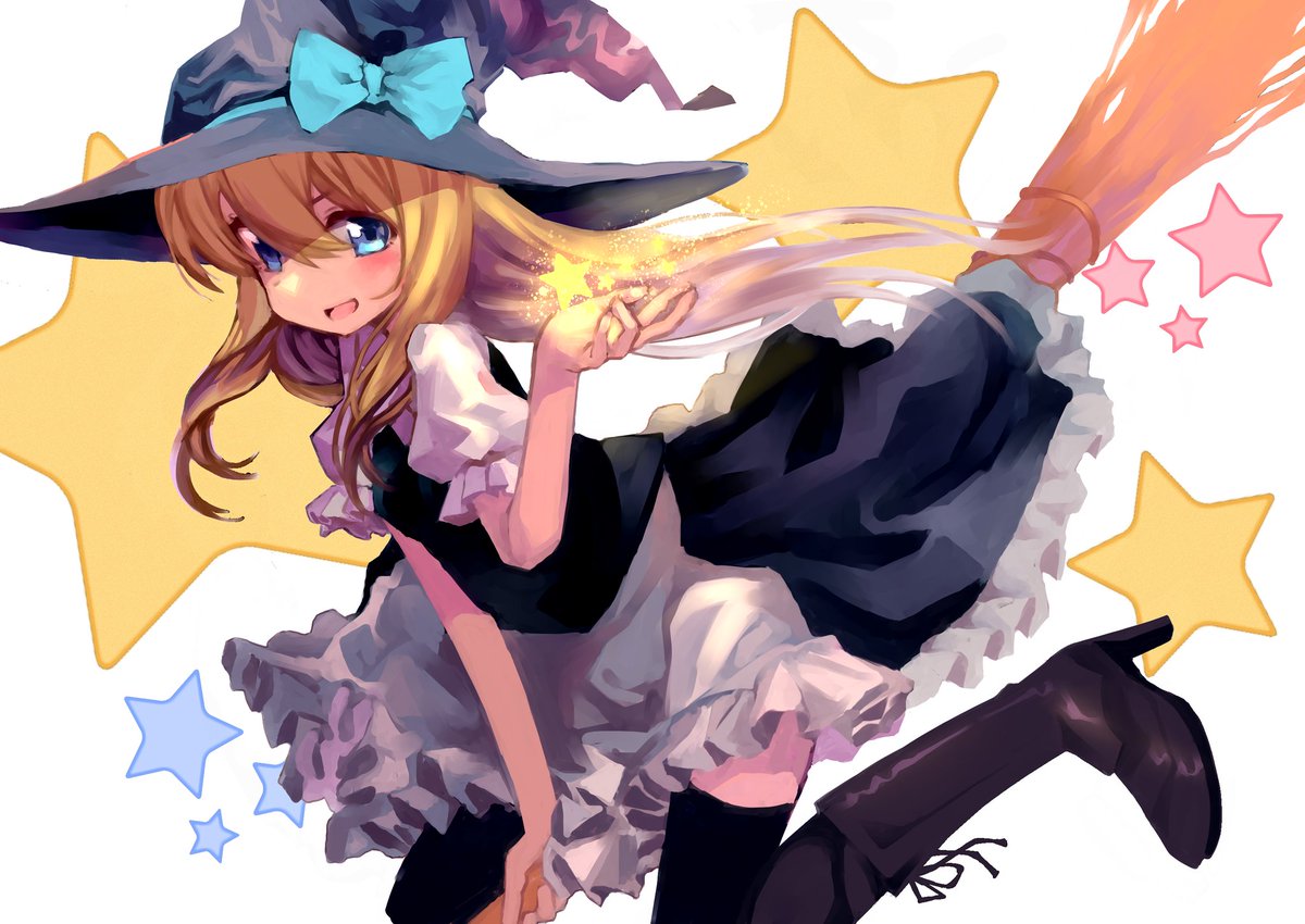 リトルウィッチアカデミア見てたら魔女が描きたくなったので 