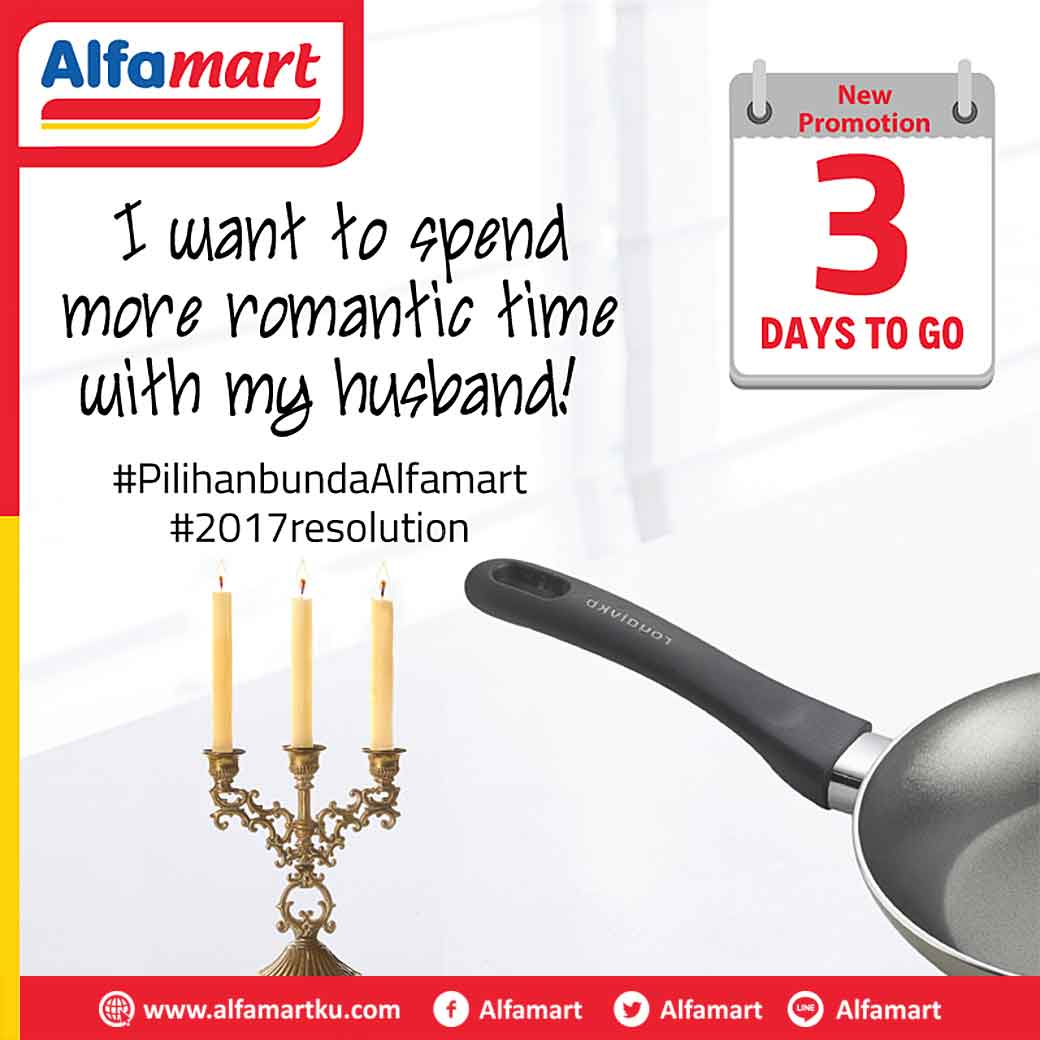 alfamart's tweet image. Aku ingin menghabiskan lebih banyak waktu romantis bersama suami #PilihanBundaAlfamart #2017resolution