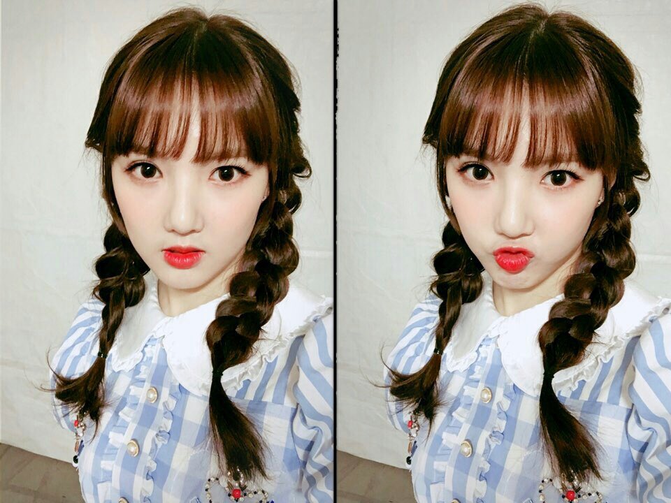 GFRDofficial's tweet photo. #여자친구 #GFRIEND #은하 #예린 🤦‍♀️맙소사 너무 예뻐.....❤ https://t.co/8qmOh9H5Dn