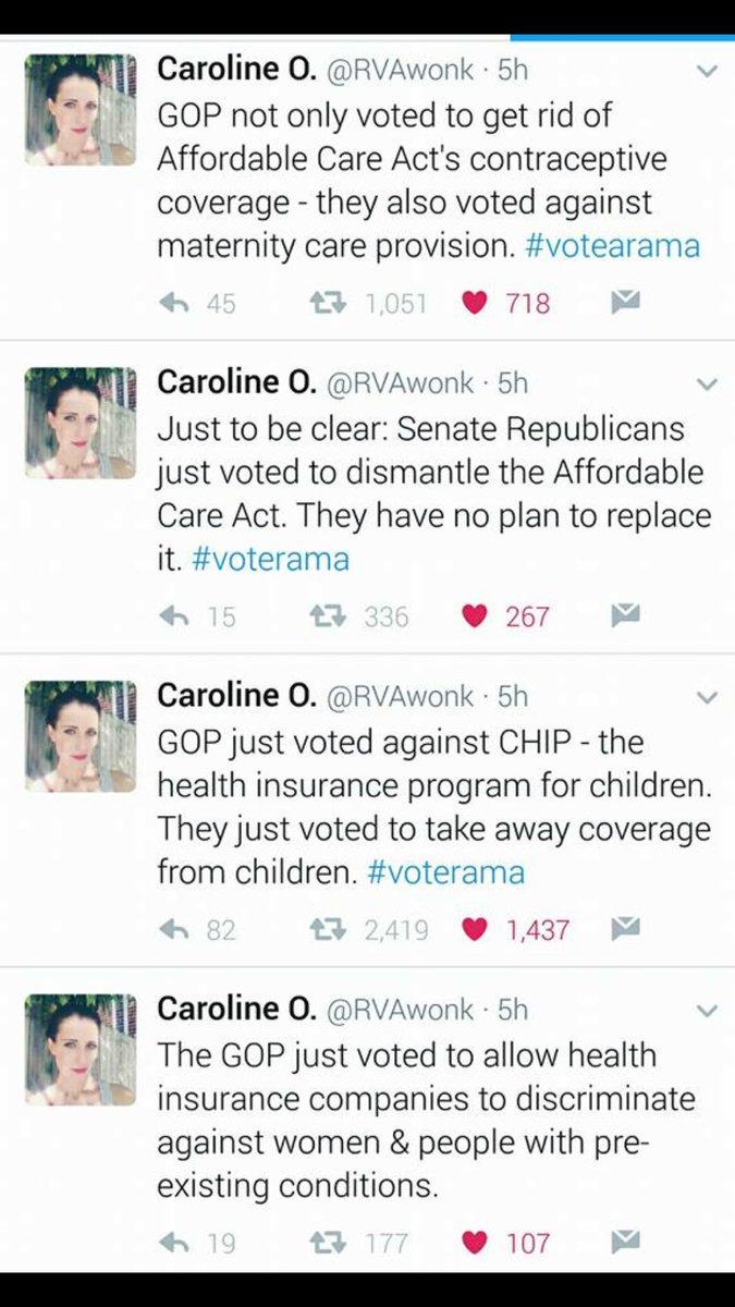 JessyDiandra's tweet photo. So, Obama's barely out and they're already repealing the #Obamacare behind your back. 😨🤦🏾♀️#ButThisAintNoneOfMyBusiness #CallYoPresident https://t.co/4hHshnY4Ec