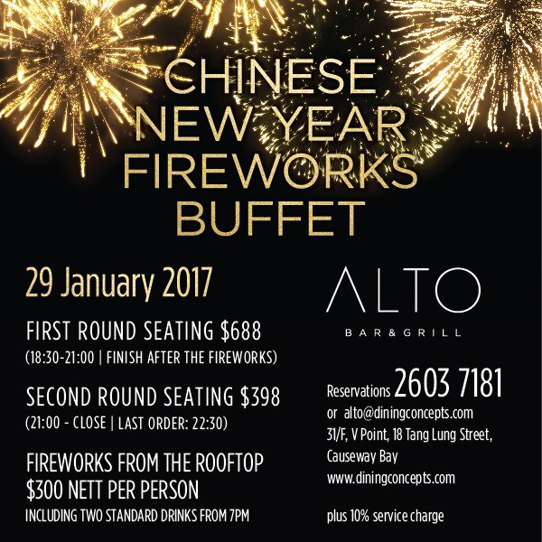 DiningConcepts_'s tweet photo. Celebrate Chinese New Year at ALTO! 
Make your reservation now: alto@diningconcepts.com
31/F, V Point, 18 Tang Lung Street, Causeway Bay https://t.co/CMUhRXkbmC