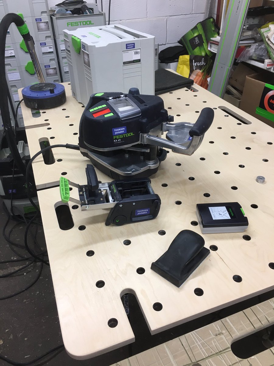 ThorsenJoinery's tweet photo. This bad boy is coming out to play today. #ff #festoolfriday @Festool_GB #lovewhatyoudo #KA65 #Conturo https://t.co/Kvsk7L3Cz3