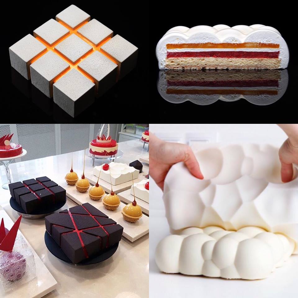 Sembrano #sculture e #design ma in realtà sono #torte! <a href="/Dinarakasko/">DinaraKasko</a>
che le progetta al computer poi con #stampa3D fa gli stampi in silicone