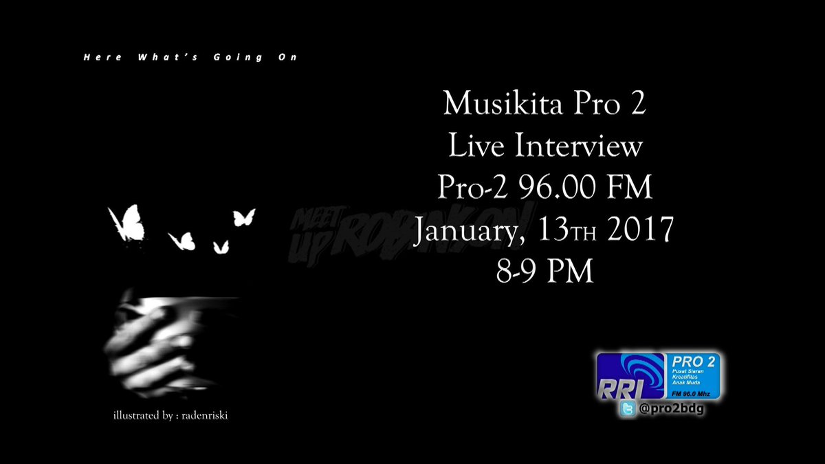 Dan malam ini siap bertemu kami lagii di Musikita Pro 2 jam 8 malam ! <a href="/pro2bdg/">RRI PRO2 BANDUNG</a>