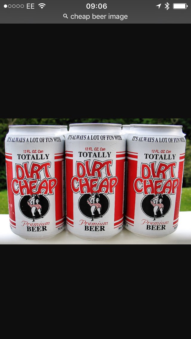 Rumours abound that due to the tough economic climate that Brewdog are selling their beer at 1/60 th of the retail price! Wow