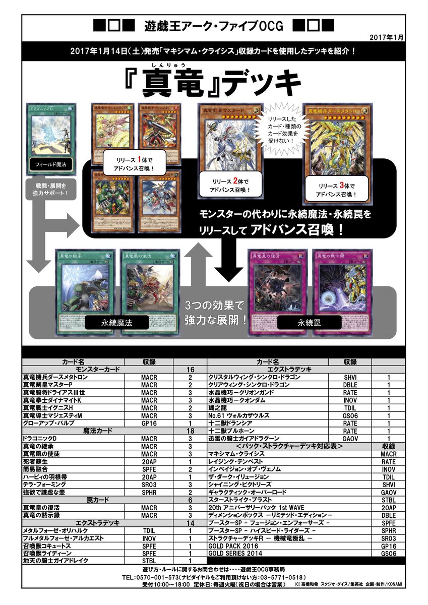 デッキレシピ紹介！】本日1/14（土）発売！『マキシマム・クライシス