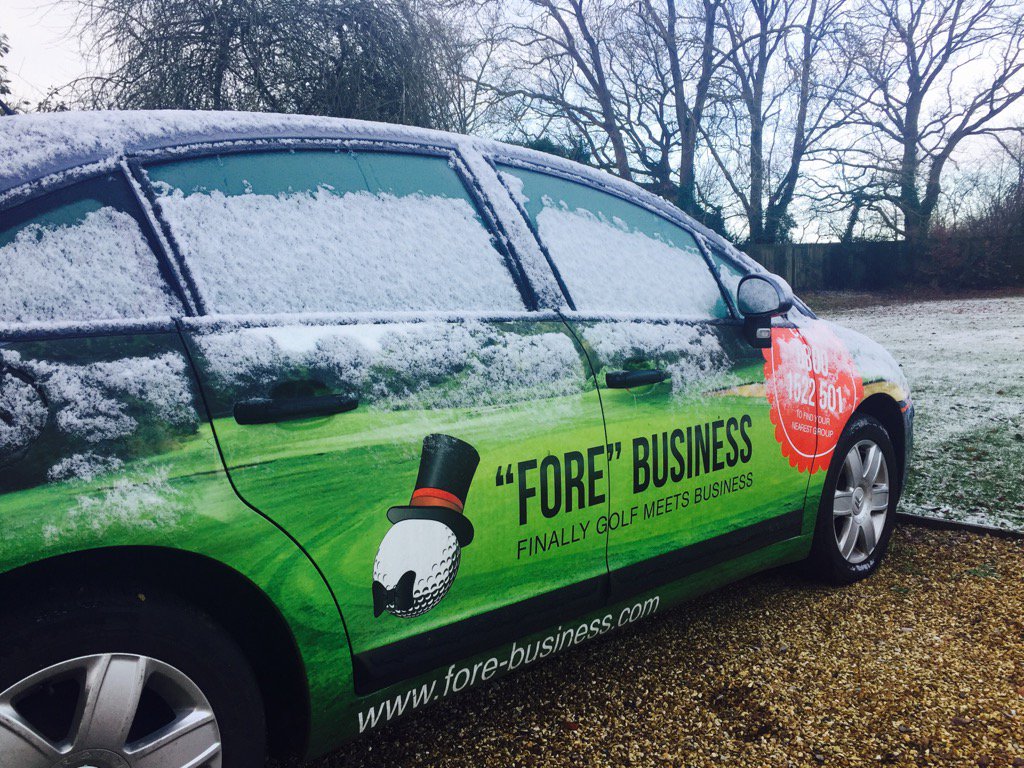 It's a FRESH one this morning in Hampshire....!