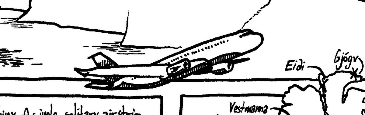 1 week before #takeoff! Preparing for a stay that promises to be exciting. #faroeislands #faroe #graphic #journalism #illustration #comics