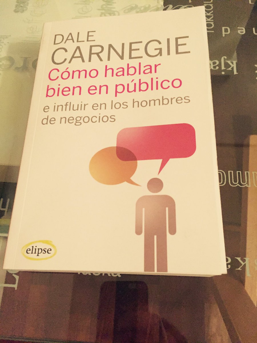 lombarte84's tweet photo. Avui us #Recomano un llibre de 1946 però que es de gran actualitat "Cómo hablar bien en público" de Dale Carnegie https://t.co/tBw1rVYBBU