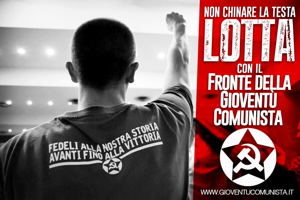 fgc_nazionale's tweet photo. Ribellarsi alla miseria del presente, #perTornare a conquistare il nostro #futuro! https://t.co/bYMymscDPP