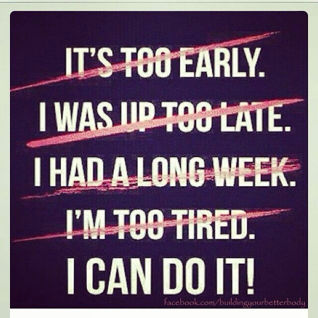fitphysiquejess's tweet photo. Excuses don't get results!! Get up! Get it done! #noexcuses #getitdone https://t.co/3VfS0z45F1
