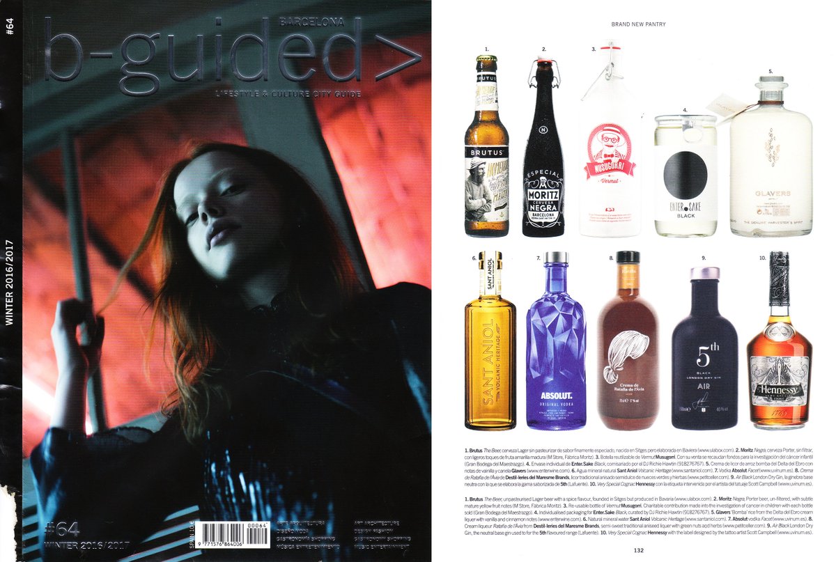 Sant_Aniol's tweet photo. La nova edició especial @BocaGrandeBCN de Sant Aniol a l'edició d'hivern de @b_guided! #Bguided #aigua #esperitvolànic https://t.co/S7O0DlYSRF