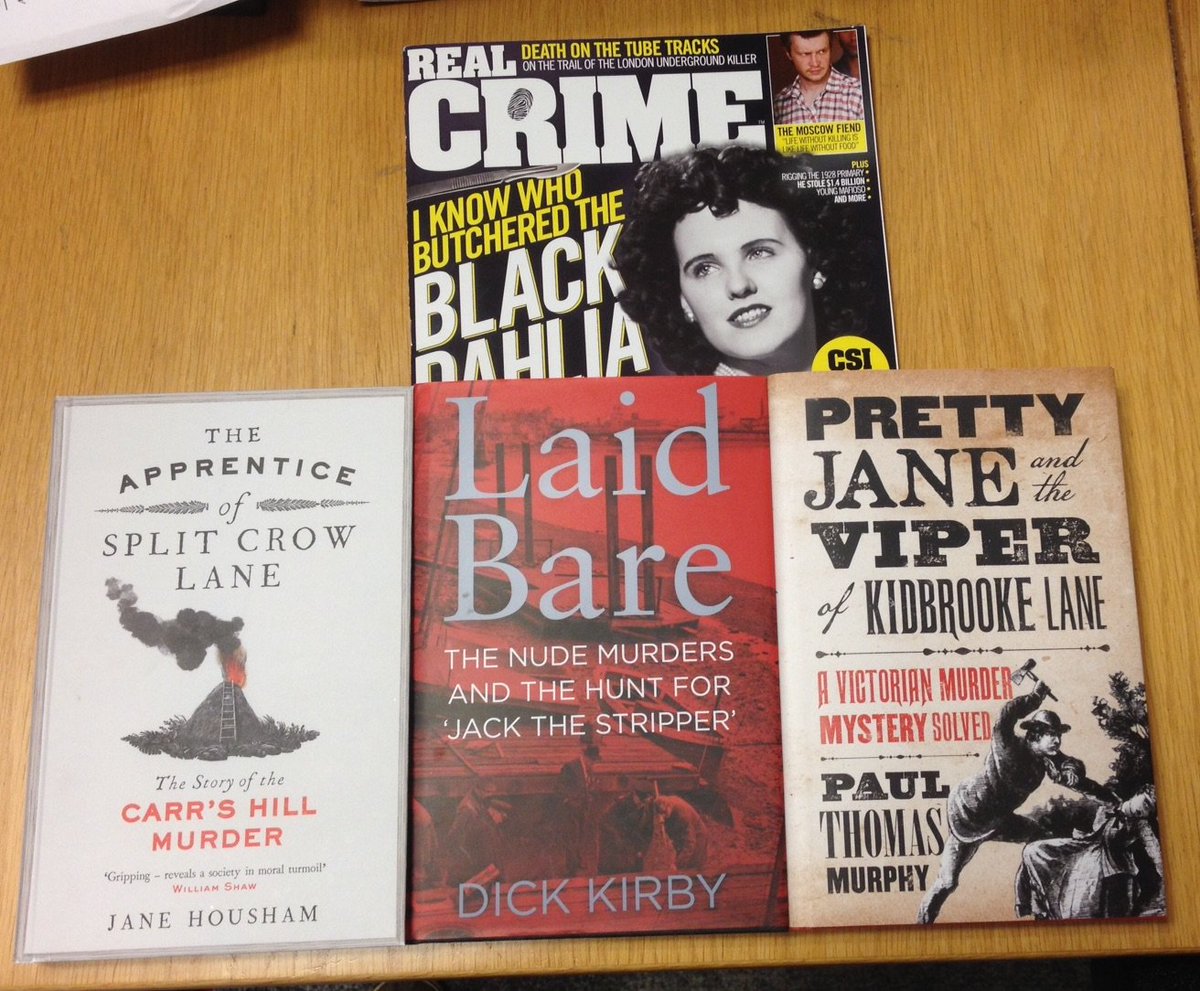 #Win £60 of true crime reading including our 70th anniversary Black Dahlia issue. Follow <a href="/RealCrimeMag/">Realcrimemag</a> and RT to enter. Closes Mon 16th.