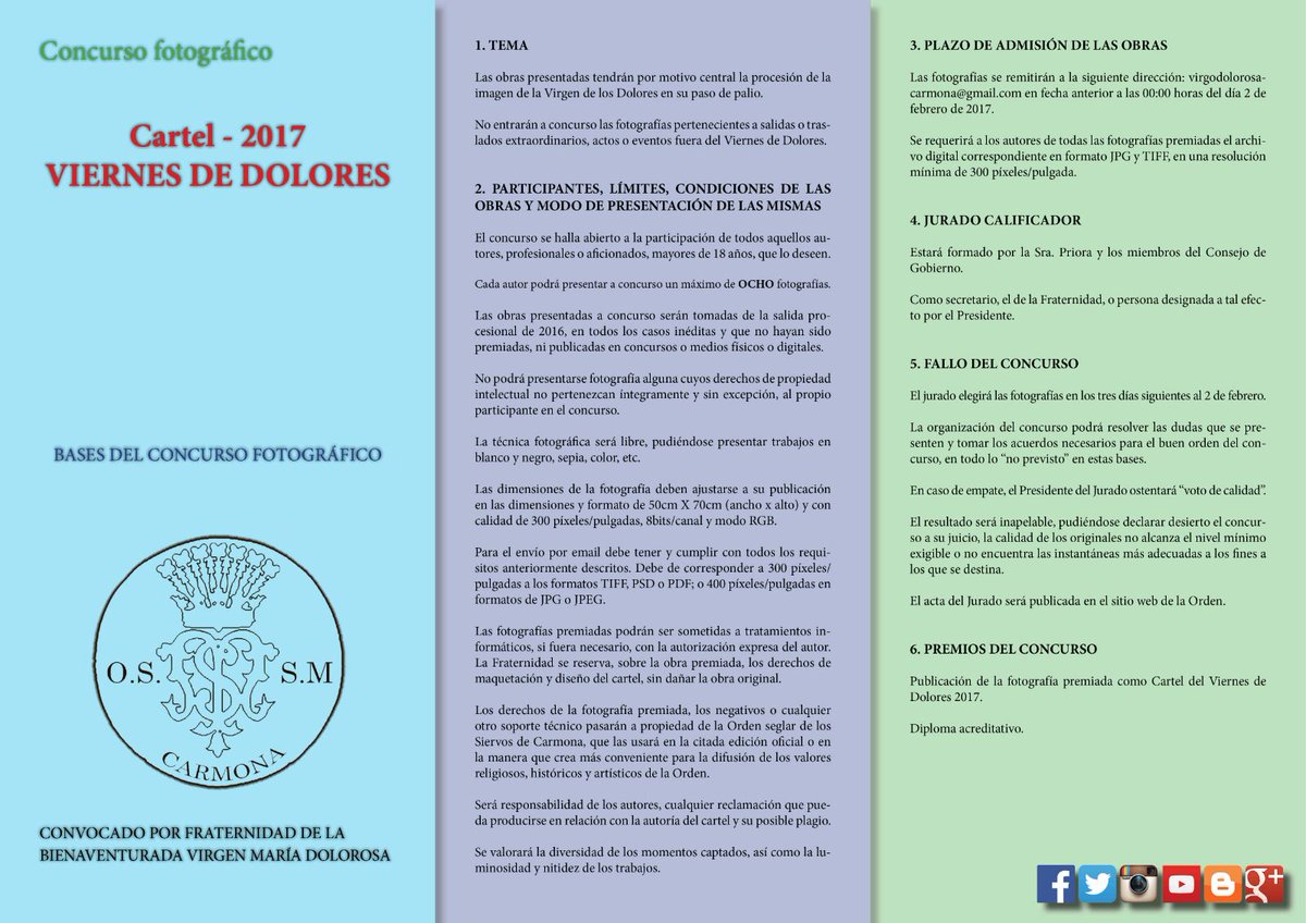 Orden Seglar Servita Carmona tweet media