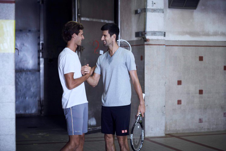 BasiaID's tweet photo. .@DjokerNole @DjokoMare @JacobsCreekAU #BehindtheScenes #WhoMakesYou https://t.co/3abs7LpcRK