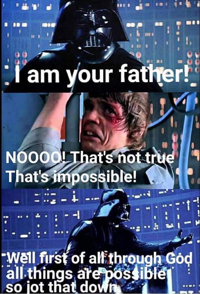 Mac is Darth Vader confirmed