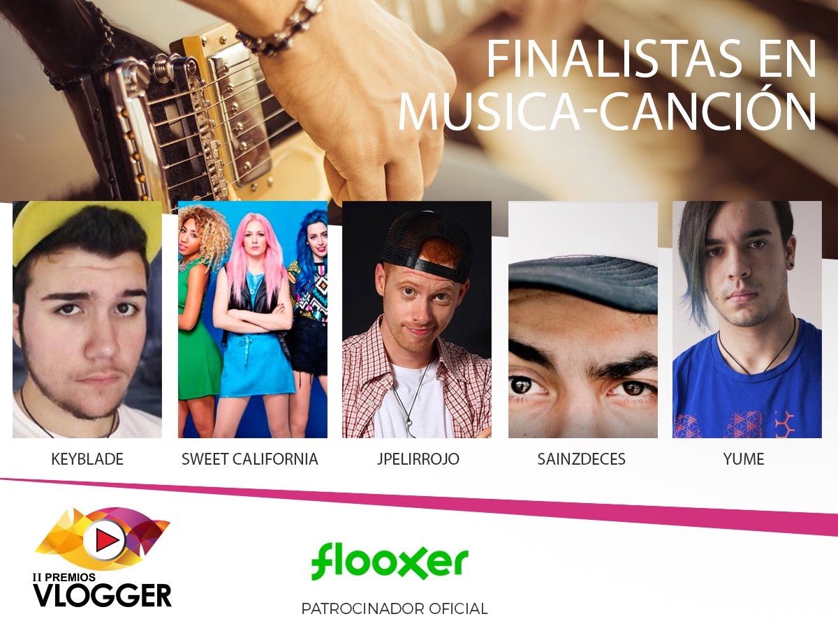 PremiosVlogger's tweet photo. Y los que nos conquistan con sus canciones originales, los finalistas de #musica #cancion para #PremiosVlogger https://t.co/KwFYCV04Ik