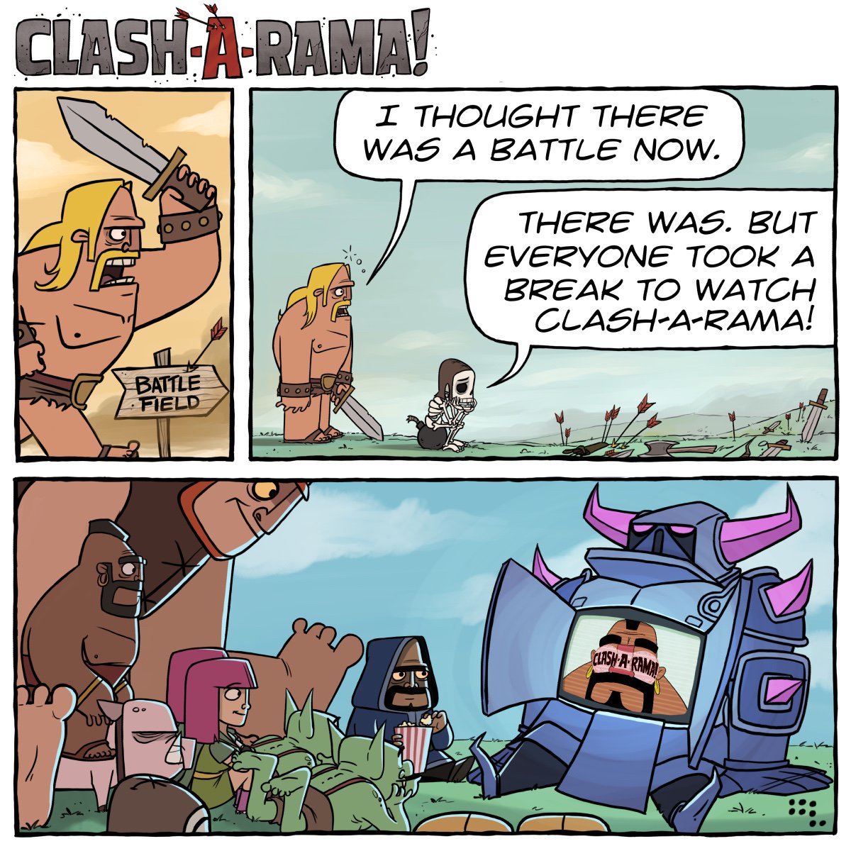 Clash Of Clans On Twitter Have You Been Watching Clasharama Whos 