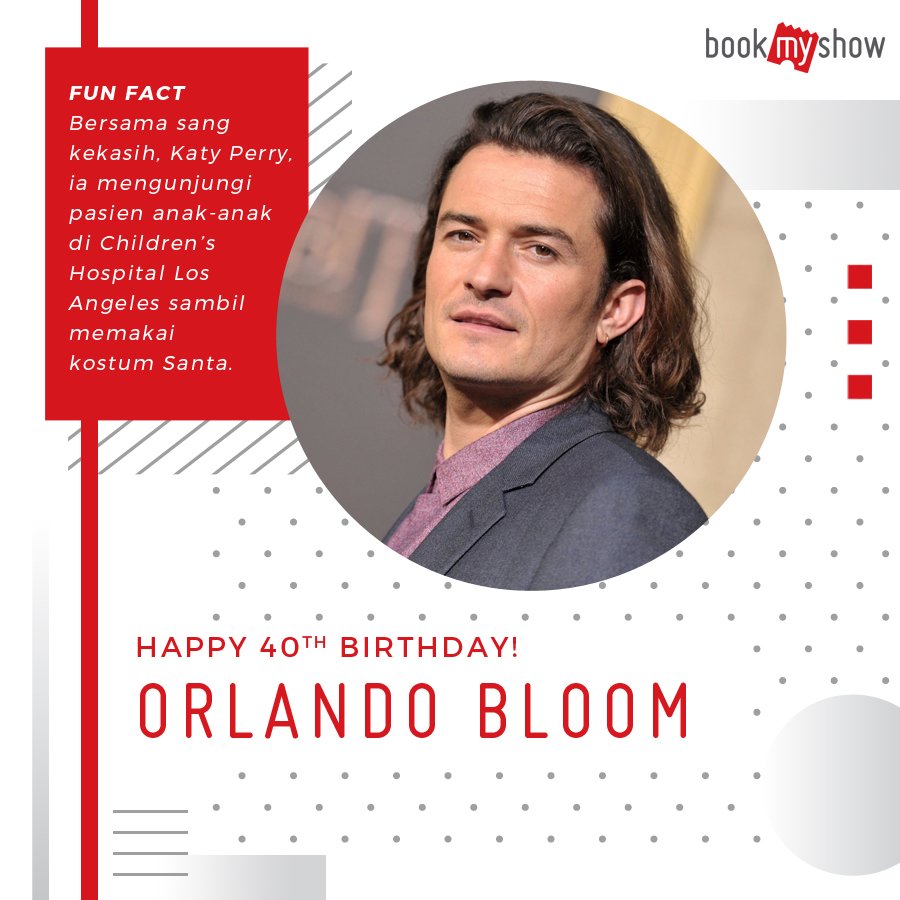 Kekasih ini menerima Hollywood Walk of Fame pada 2 April 2014. Happy birthday Orlando Bloom!   