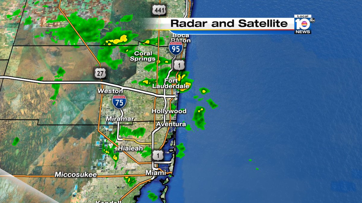 Showers moving onshore this morning. How long will this last?Watch Meteorologist Julie Durda for more. https://t.co/yqifatnOFm