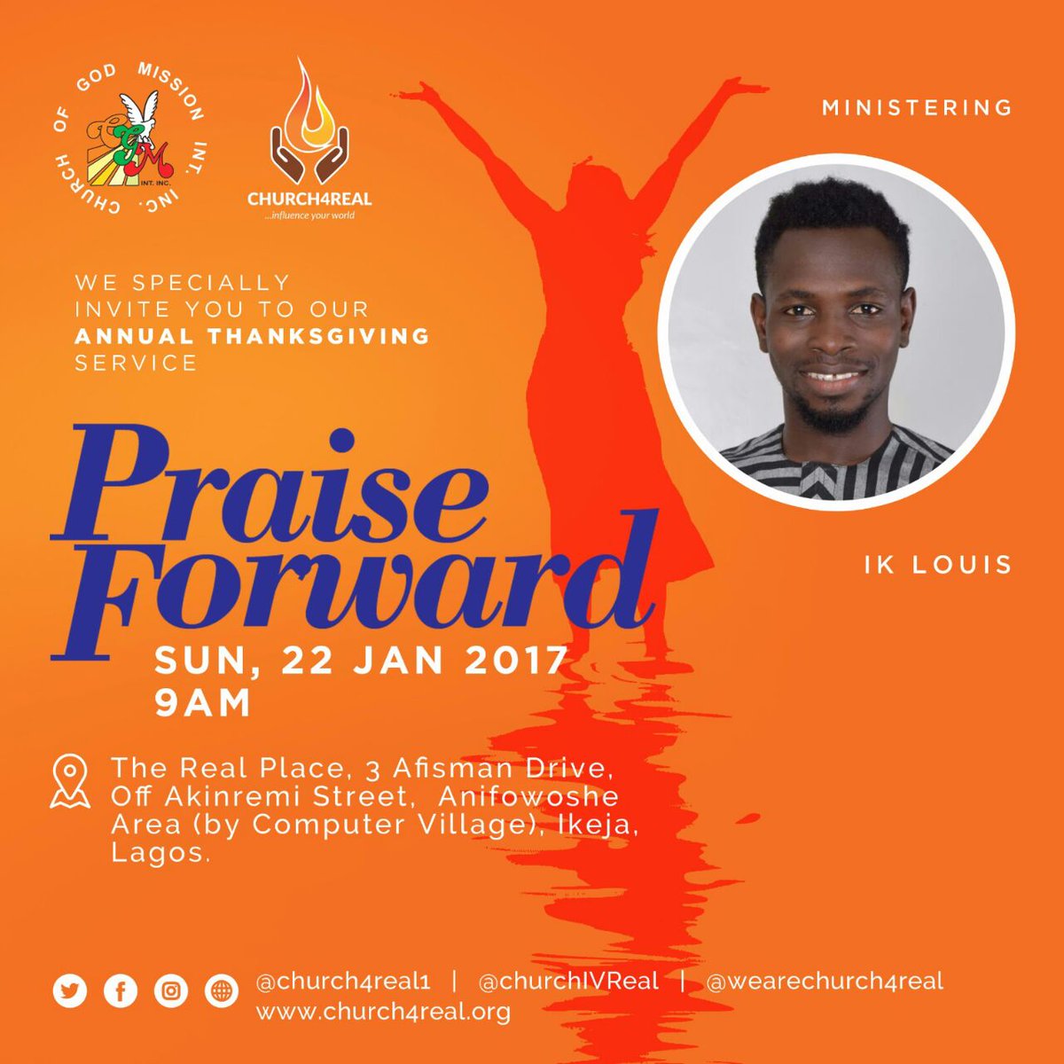 itischurch4real's tweet photo. Join us to celebrate His faithfulness #PraiseForward2017 #Church4RealOnline https://t.co/KCDEq91JaL