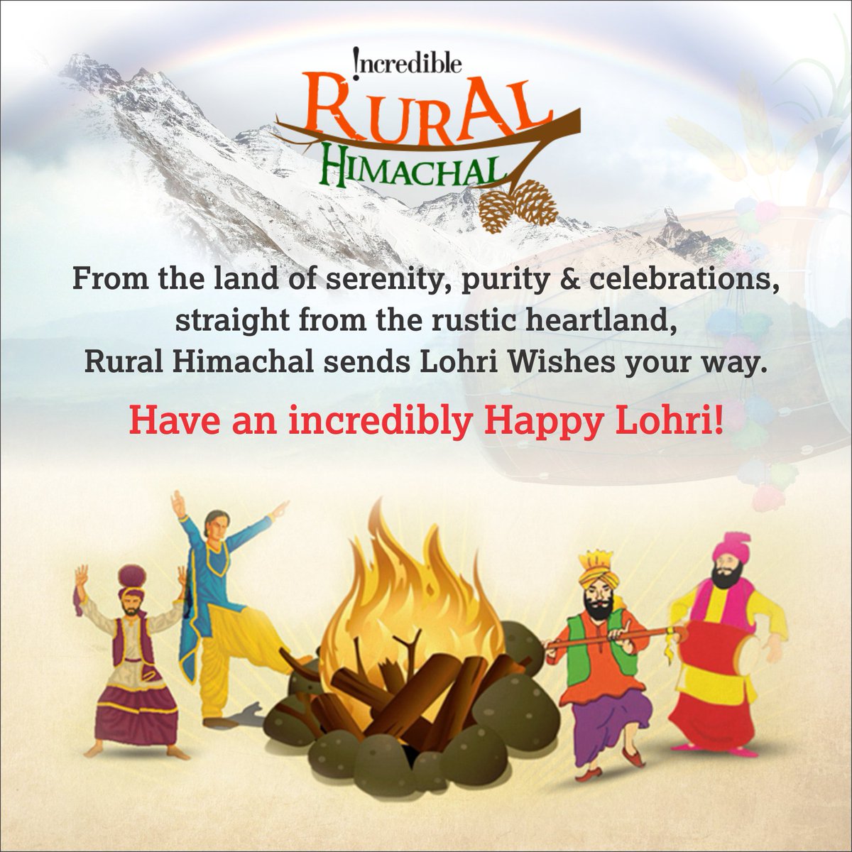 RuralHimachal's tweet photo. Happy Lohri from Rural Himachal #happy #lohri #HappyLohri https://t.co/fE8BUcIc3T