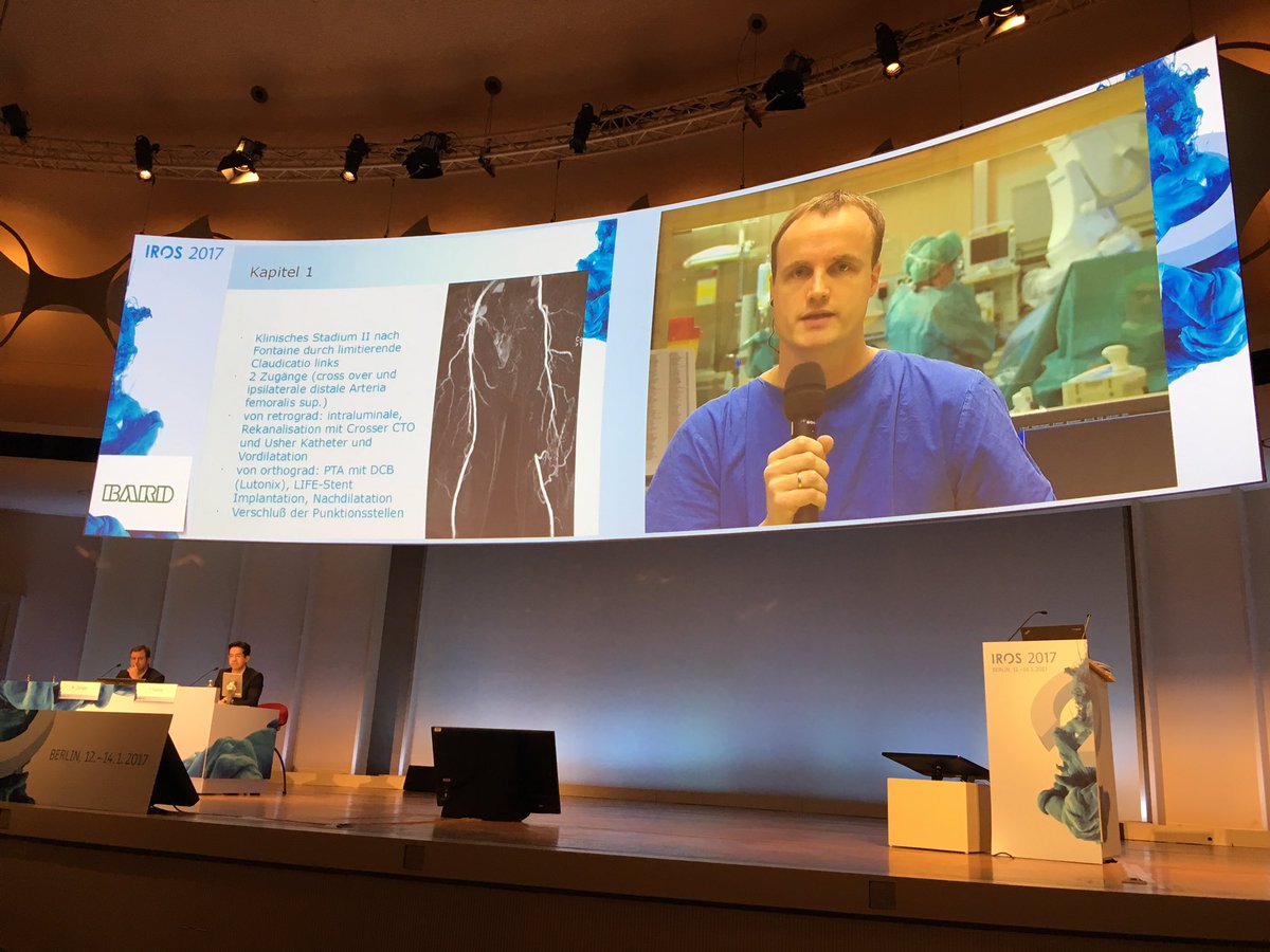 MirjamBauer's tweet photo. #IROS17 Live-OP-Übertragung aus dem AKH Wien "Ulcus" Fallpräsentation und Vorstellung der Behandlung. Toll: Einbindung v. Publikumsfragen! https://t.co/23XuvCCsml