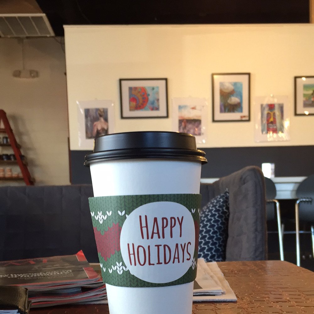 BethMalony's tweet photo. Still in the holiday spirit  @thebeannc @getStealz https://t.co/ANrNyjFQ7l