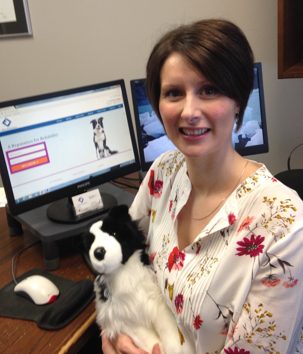 Congratulations Lindsay!   Celebrating 10 years at <a href="/ColleyInsurance/">Colley Insurance</a>