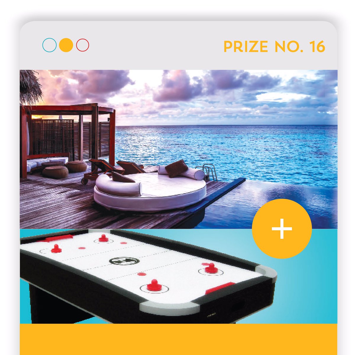 Mesamche_Lev's tweet photo. Sensational vacation! Win up to $3000 towards travel and accommodations in the continental USA! +Five foot Air Hockey Table! #powerauction17 https://t.co/RyAYgbYTVS