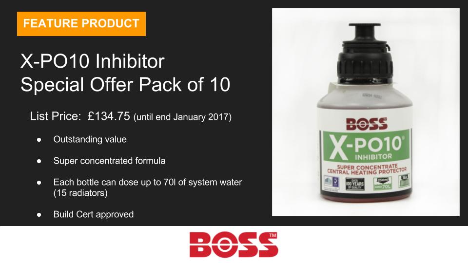 BOSSBrand1907's tweet photo. Our BOSS™ product of the month for January, XPO10! What a fantastic offer! Available from all @bssindustrial branches. https://t.co/Apl7QS7pny