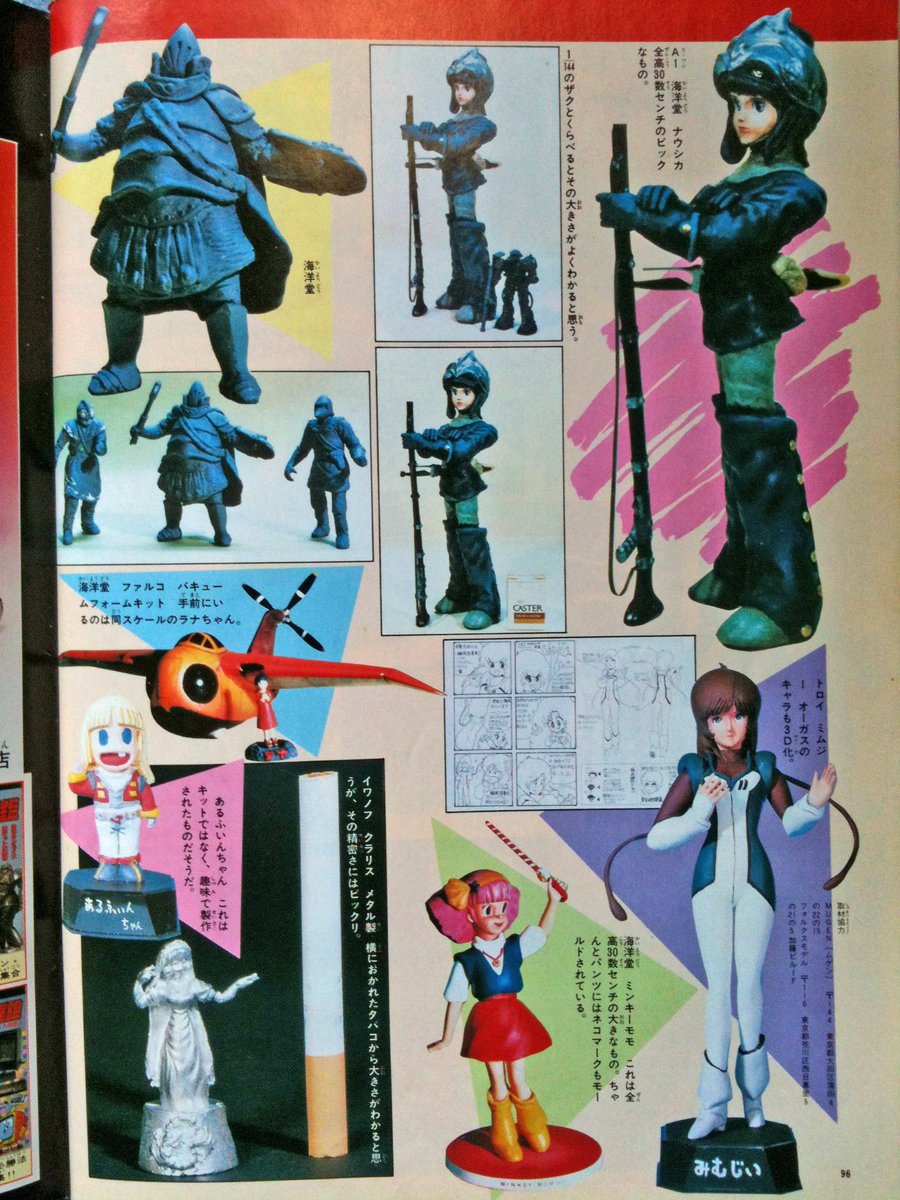 ○風の谷のナウシカ ツクダホビー ガレージキット フィギュア