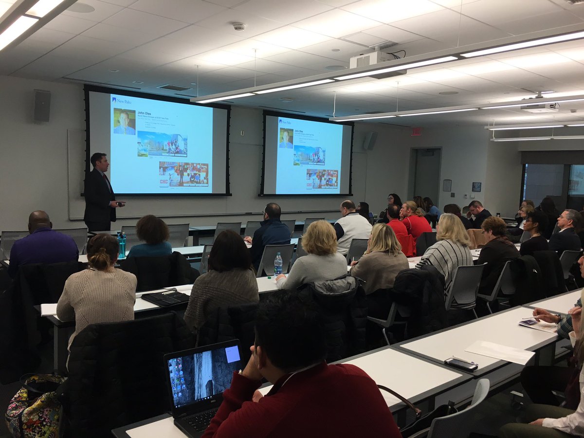 UAlbanyATC's tweet photo. "Harnessing the power of the hashtag" workshop with @newpaltz's @JohnOles at #UAlbanyATC https://t.co/nnnToO8jsw