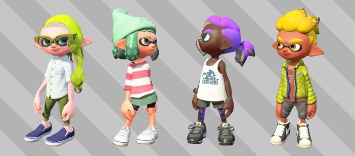 Splatoon 2 on Twitter: "New hairstyles for #Splatoon2…