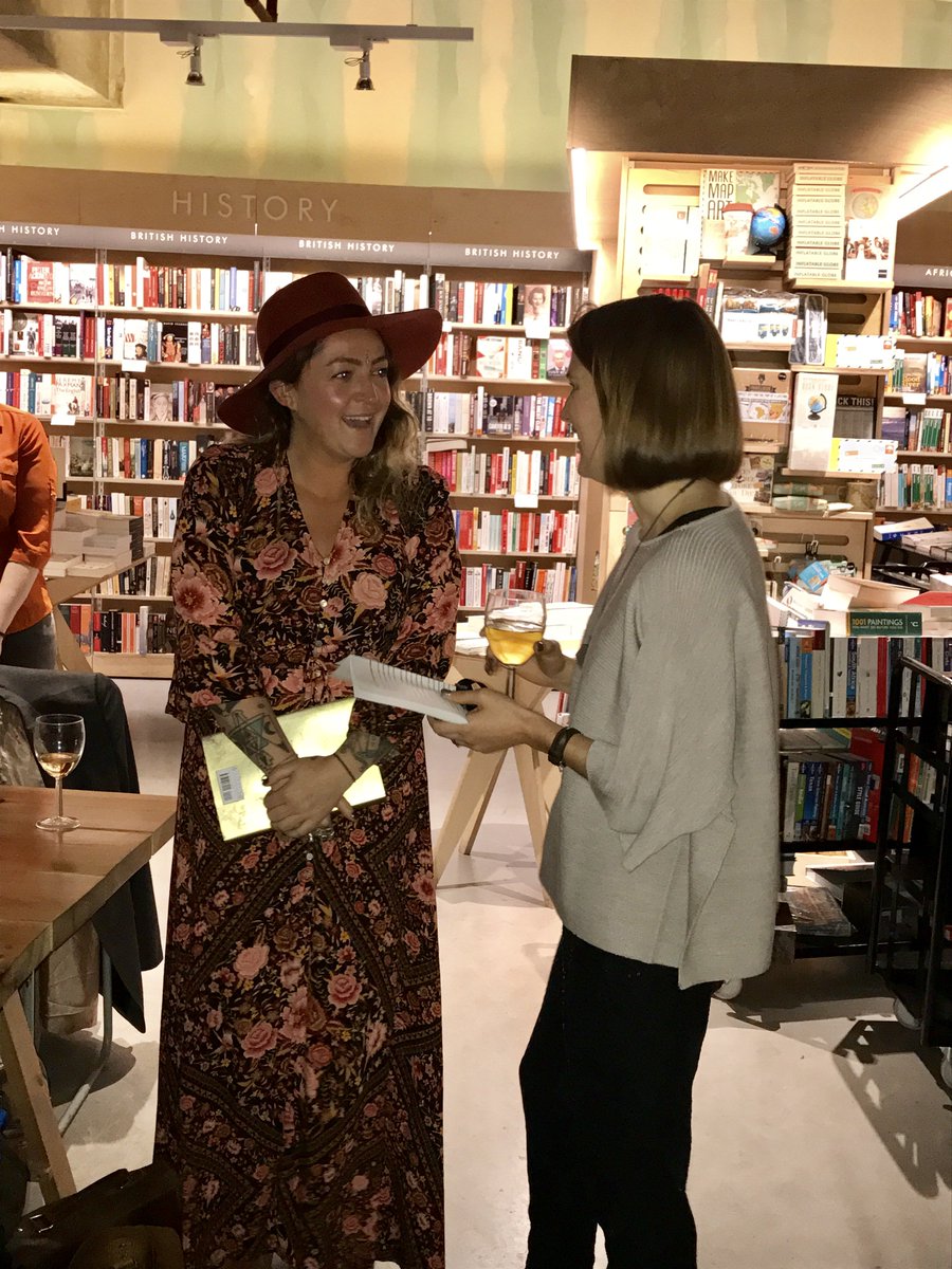 MichaelJBooks's tweet photo. This is the wonderful @byAliLand giving a belter of a speech last night at the launch of her debut book #GoodMeBadMe https://t.co/Vye99CTZRn