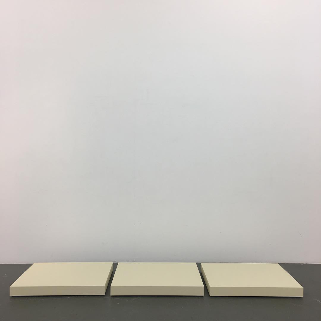 Studio3Gallery's tweet photo. A lot of empty spaces in the #studio3gallery soon to be occupied with works featured in the Soft Formalities exhibition. https://t.co/YjKCnwBseH
