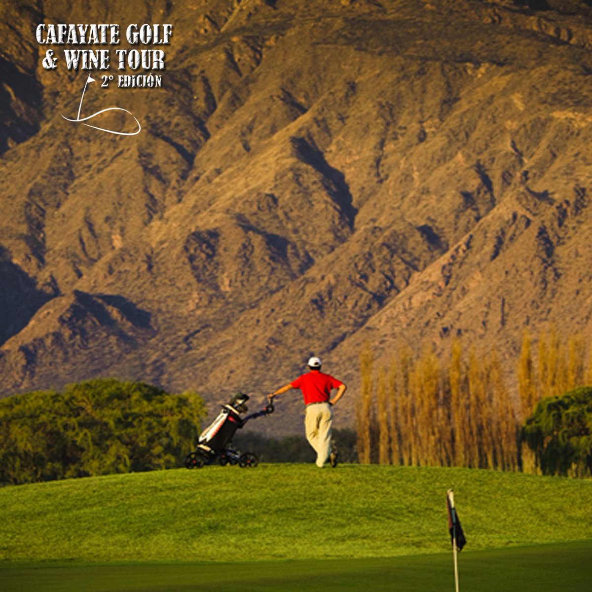 o2golf_'s tweet photo. Se viene la 2da edición de CAFAYATE GOLF &amp; WINE TOUR del 6 al 9 de abril! 
#preparate ⛳ #vivigolf #cafayate #Salta https://t.co/0BYvwEZh4F